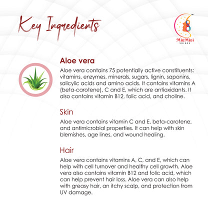 Aloevera Gel For Face And Hair