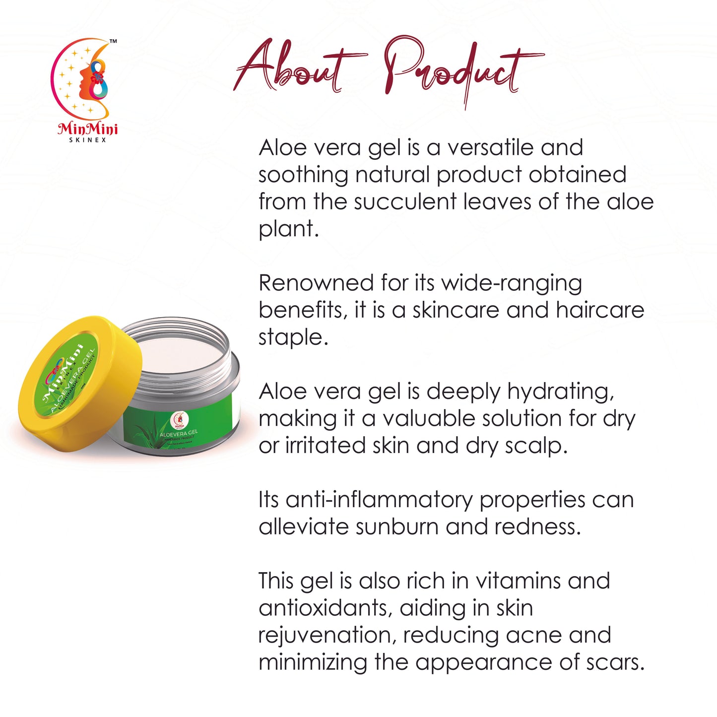 Aloevera Gel For Face And Hair